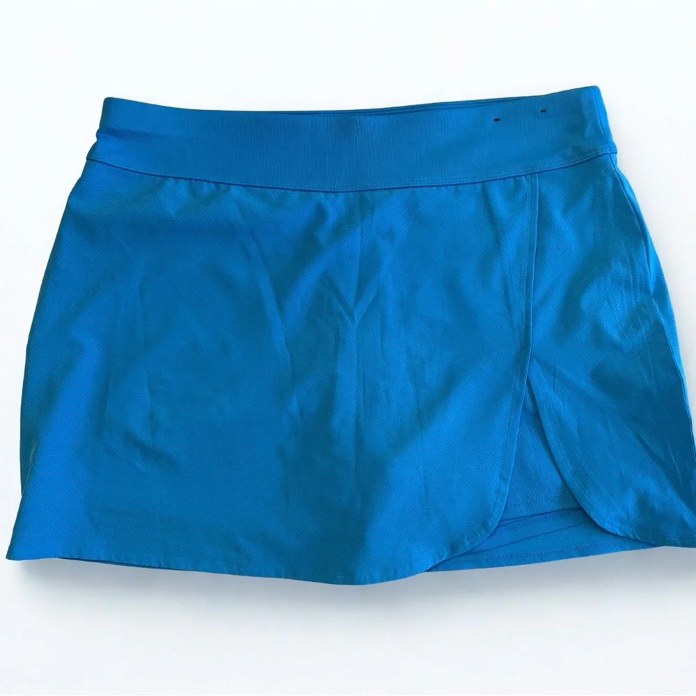 Callaway Perforated Golf Skort NWOT Pool Blue Tennis Pickleball